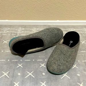 Mahabis Classic Slipper - Size 7.5 - Grey/Blue